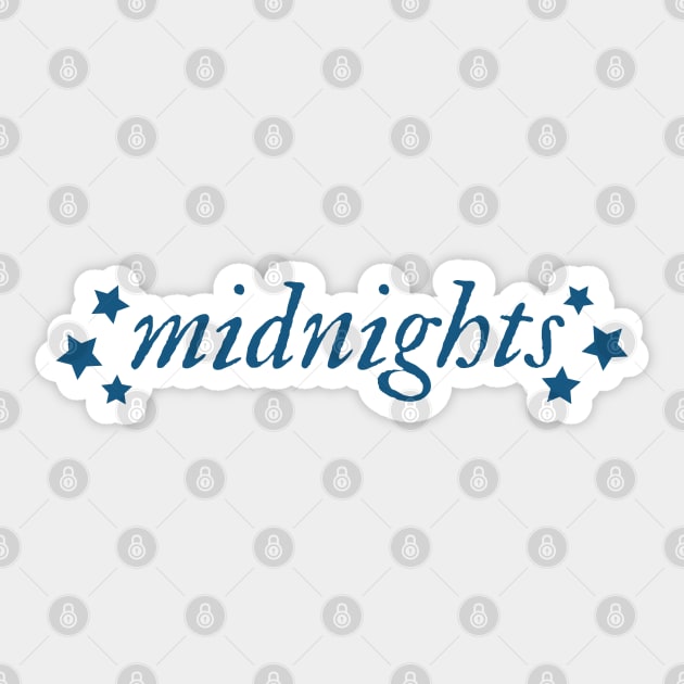 TS midnights album Sticker by little-axii